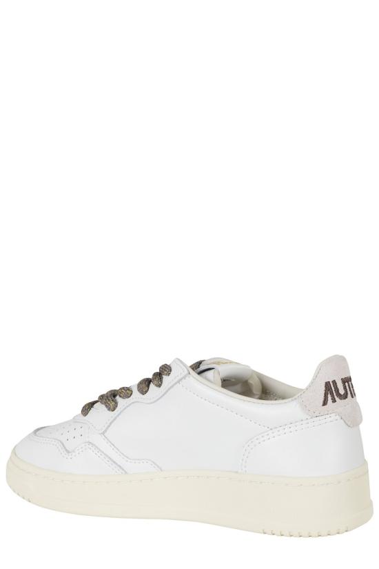 26FW 오트리 메달리스트 로우 레더 스니커즈 AULW 099 White - AUTRY