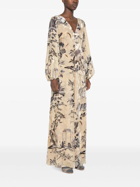 26FW 에트로 미디 원피스 WRHA053299SAD1D X0821 MULTICOLOUR - ETRO