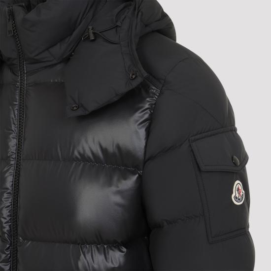 26FW 몽클레어 마야 후드 쇼트 다운 자켓 마야 후드 쇼트 다운 자켓 L20911A00138597YX 999 BLACK - MONCLER