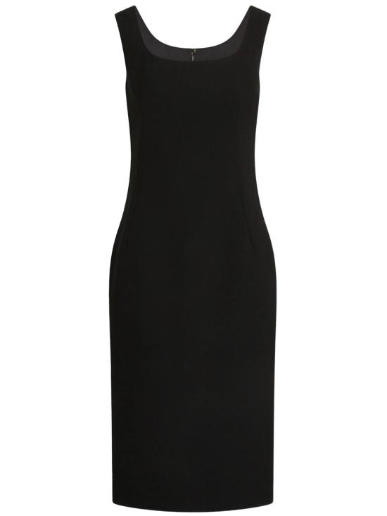 26FW 돌체앤가바나 미디 원피스 F619FTFU2L8 N0000 BLACK