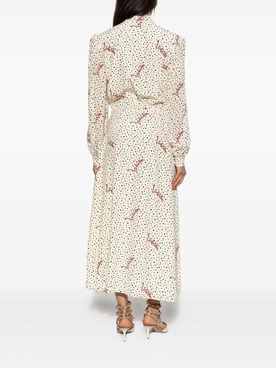 26FW 발렌티노 가라바니 미디 원피스 BVAKR5A9N 3G5 NUDE NEUTRALS - VALENTINO GARAVANI