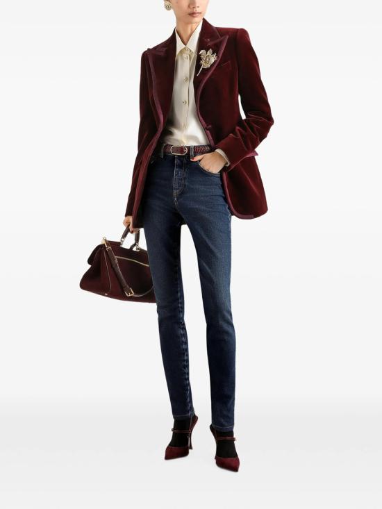 26FW 돌체앤가바나 스트레이트 팬츠 FTDNODG8PT6 S9001 BLUE - DOLCE & GABBANA