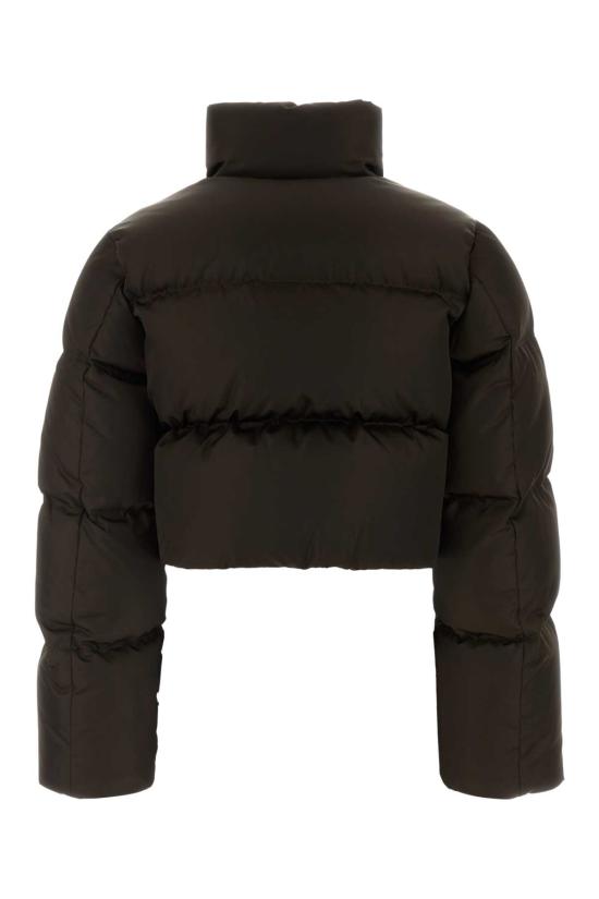 26FW 프라다 크롭 리나일론 다운 재킷 29D056SOOO1WQ8 F0324 BROWN - PRADA