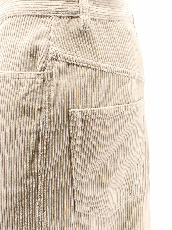 26FW 이자벨마랑에뚜왈 오달리 코듀로이 스커트 JU0408FBD3G02E 23EC NUDE NEUTRALS - ISABEL MARANT ETOILE