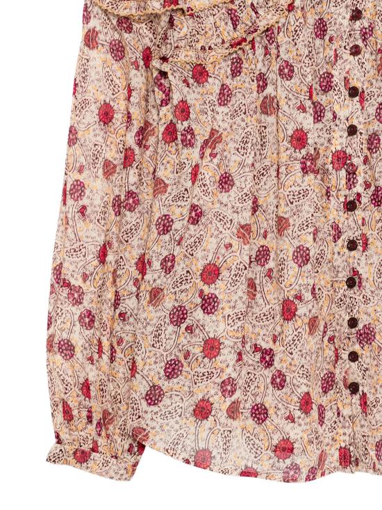 26FW 이자벨마랑에뚜왈 반팔 티셔츠 HT0681FAD3J03E ECRY MULTICOLOUR - ISABEL MARANT ETOILE