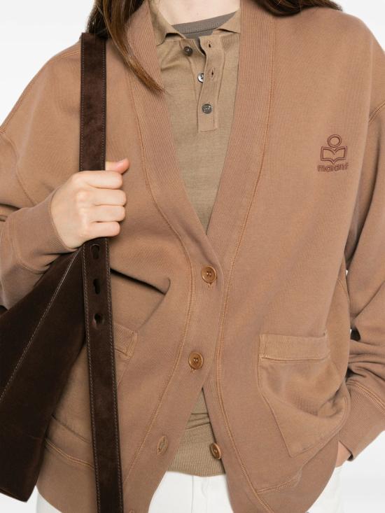 26FW 이자벨마랑에뚜왈 스테피 코튼 자켓 VE0659FAD1M06E 50CM BROWN - ISABEL MARANT ETOILE