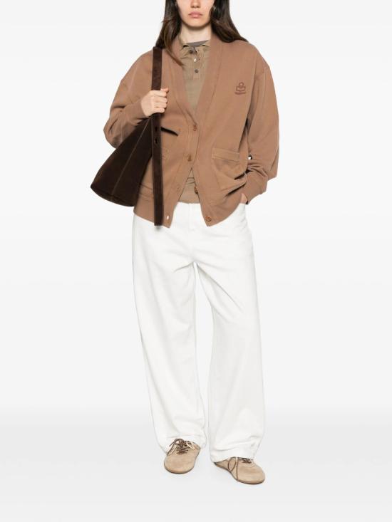 26FW 이자벨마랑에뚜왈 스테피 코튼 자켓 VE0659FAD1M06E 50CM BROWN - ISABEL MARANT ETOILE