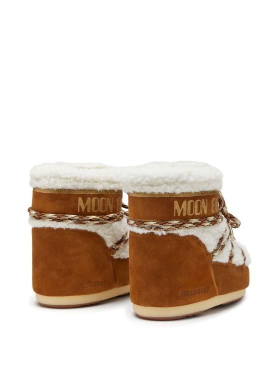 26FW 문부츠 아이콘 나일론 로우 부츠 80D1409580 MA03 BROWN - MOON BOOT