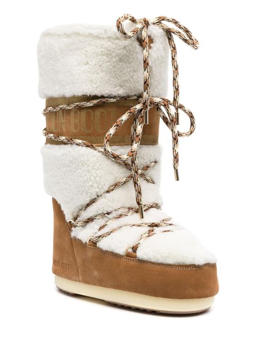 26FW 문부츠 LAB69 아이콘 시어링 부츠 80D1402610 MA03 BROWN - MOON BOOT