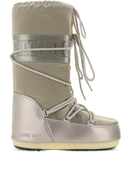 26FW 문부츠 아이콘 글랜스 플래티넘 새틴 부츠 80D1401680 B003 METALLIC