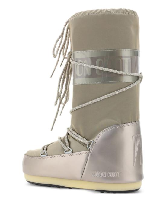 26FW 문부츠 아이콘 글랜스 플래티넘 새틴 부츠 80D1401680 B003 METALLIC - MOON BOOT