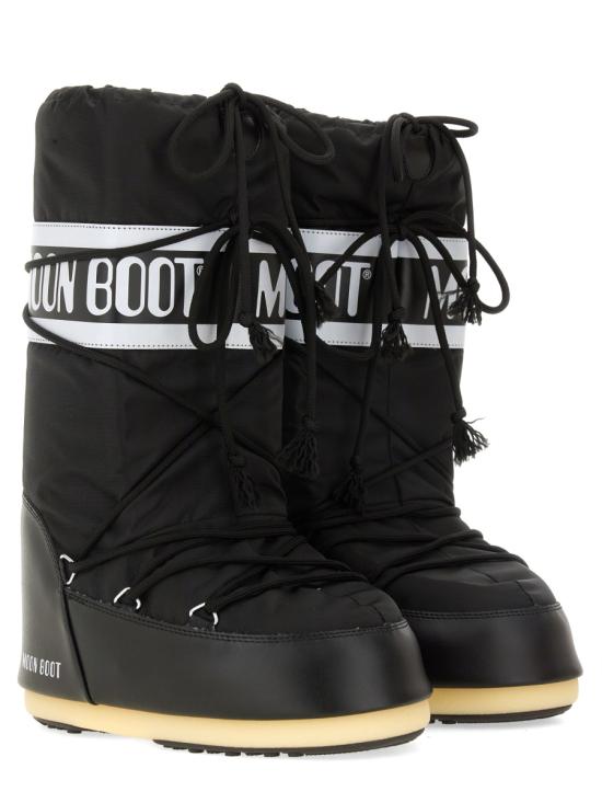 26FW 문부츠 아이콘 나일론 부츠 80D1400440 N001 BLACK - MOON BOOT