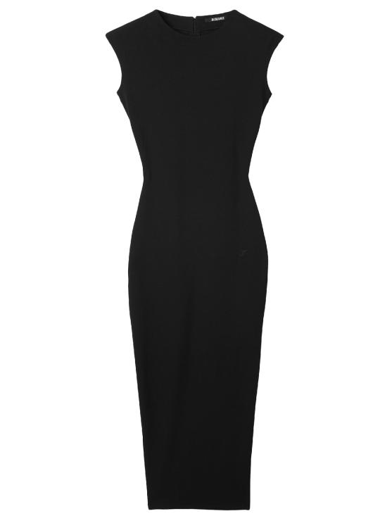 26FW 자크뮈스 미디 원피스 DRW00889AW00476 990 BLACK
