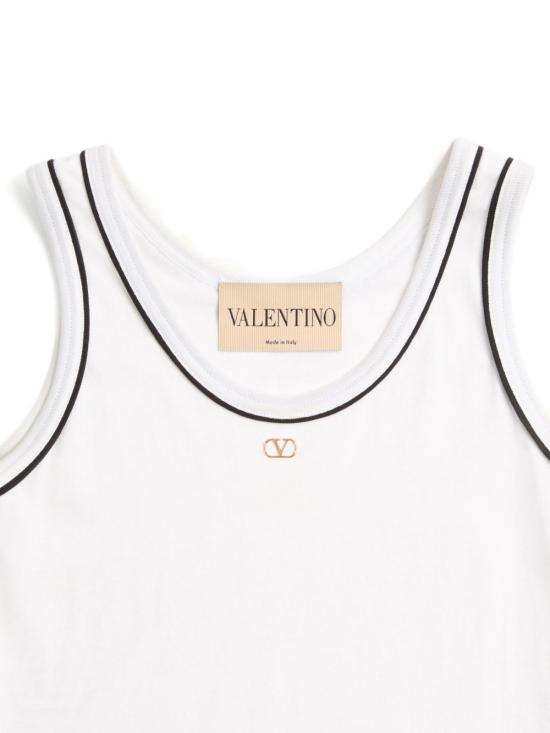 26FW 발렌티노 가라바니 반팔 티셔츠 BMC02QAA5 A01 WHITE - VALENTINO GARAVANI