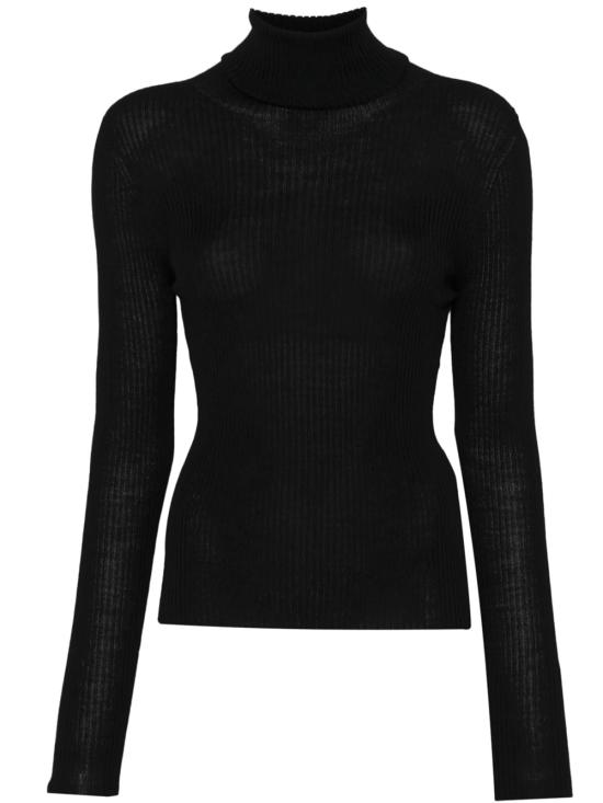 26FW 로베르토 콜리나 스웨터 B08203 09 BLACK