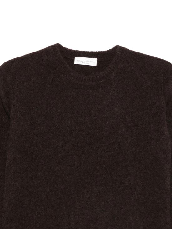 26FW 로베르토 콜리나 스웨터 B01001 08 BROWN - ROBERTO COLLINA