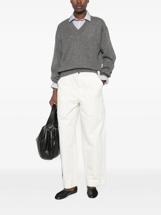 26FW 브루넬로 쿠치넬리 스웨터 M1E224722 CZN54 GREY - BRUNELLO CUCINELLI