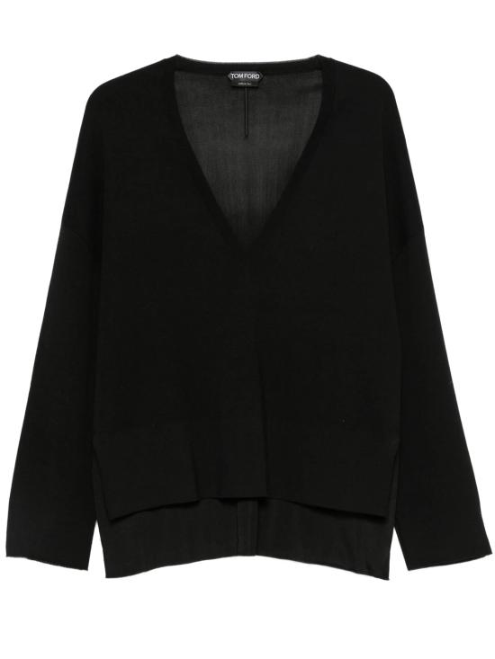 26FW 톰포드 스웨터 MAK1477YAX1069 NAA BLACK