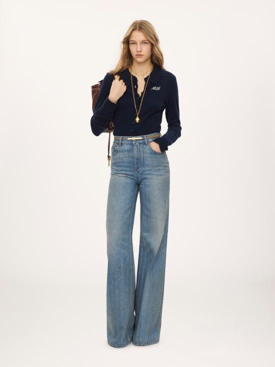 26FW 끌로에 스웨터 CH26AMC16711 4C3 BLUE - CHLOE