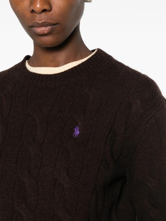 26FW 폴로 랄프로렌 스웨터 211A91216 017 BROWN - POLO RALPH LAUREN