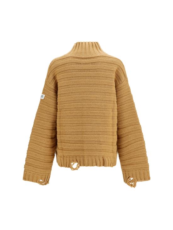  MM6 메종마르지엘라 터틀넥 Mm6 메종 마르지엘라 터틀넥  베이지 - MM6 MAISON MARGIELA