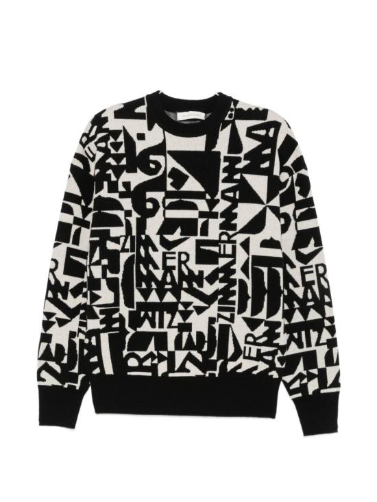 26FW 짐머만 스웨터 0886TF261BKCRE BLACK