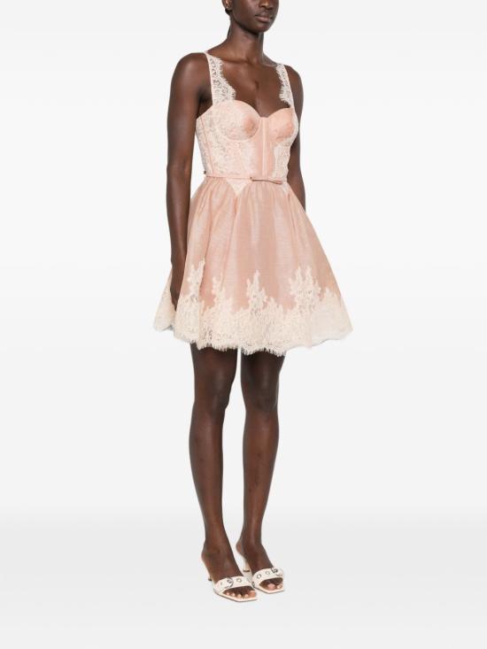 26FW 짐머만 미디 원피스 9399DF261LPI PINK - ZIMMERMANN