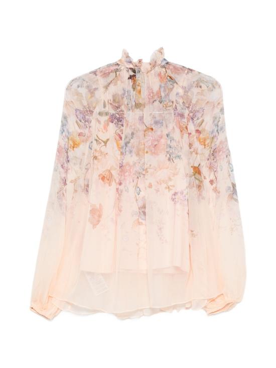 26FW 짐머만 셔츠 0991TF261PEFL PINK - ZIMMERMANN