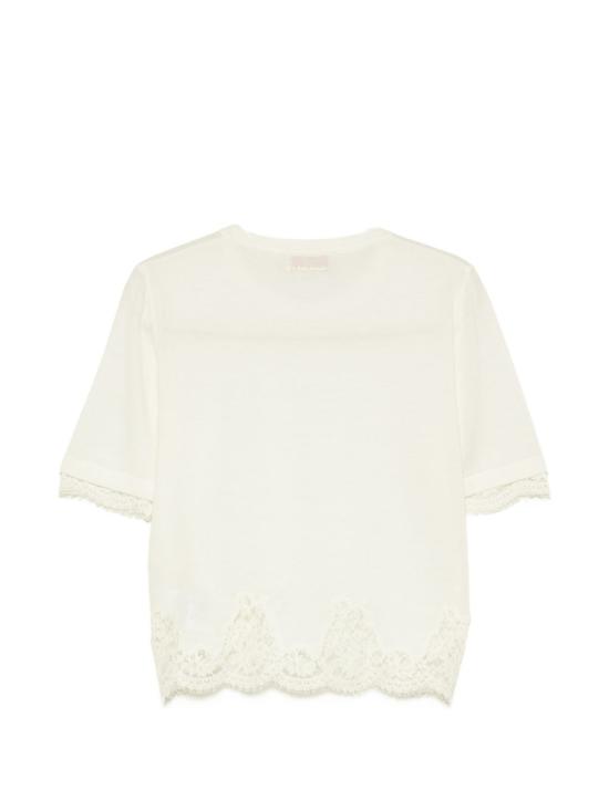 26FW 에르마노 반팔 티셔츠 D49EM071BE89MF333 WHITE - ERMANNO