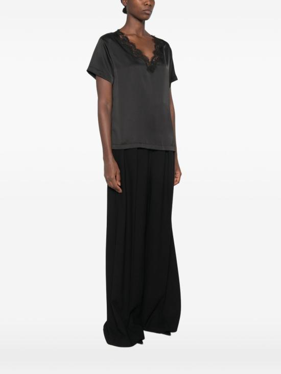 26FW 에르마노 반팔 티셔츠 D49EL017EL0MF099 BLACK - ERMANNO