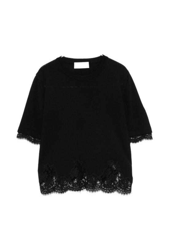 26FW 에르마노 반팔 티셔츠 D49EM071BE89MF099 BLACK