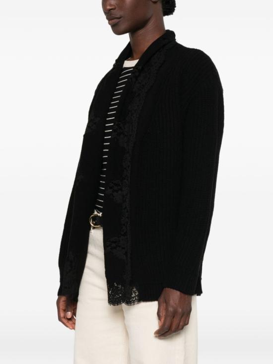 26FW 에르마노 스웨터 D49EN059EO1MF099 BLACK - ERMANNO