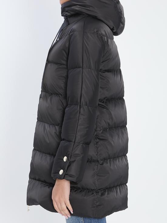 26FW 에르노 새틴 A-셰이프 재킷 PI1304D12170Z9300 BLACK - HERNO