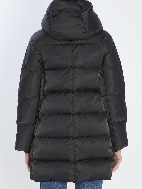 26FW 에르노 새틴 A-셰이프 재킷 PI1304D12170Z9300 BLACK - HERNO