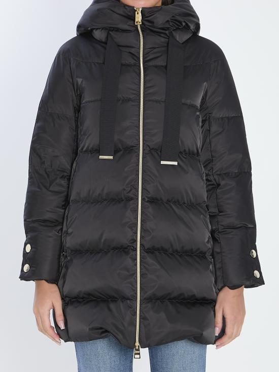 26FW 에르노 새틴 A-셰이프 재킷 PI1304D12170Z9300 BLACK