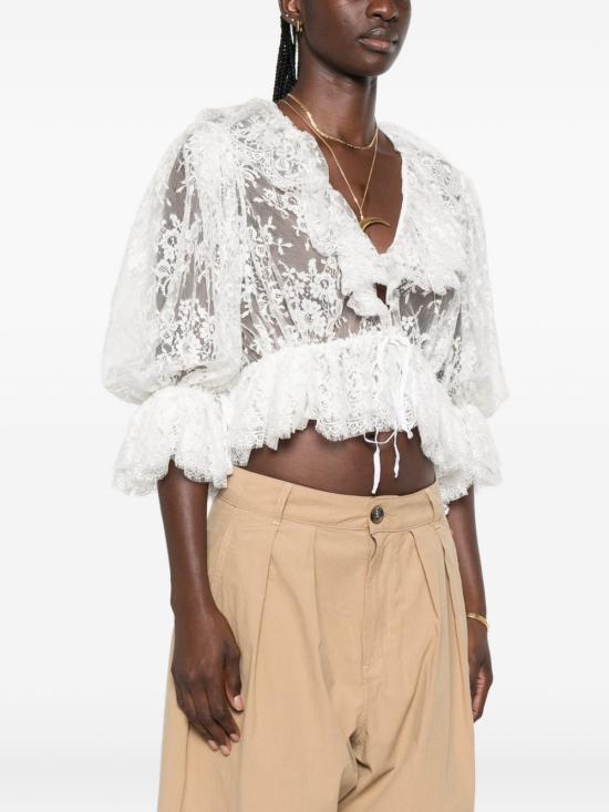 26FW 끌로에 반팔 티셔츠 CH26AHT48414107 WHITE - CHLOE