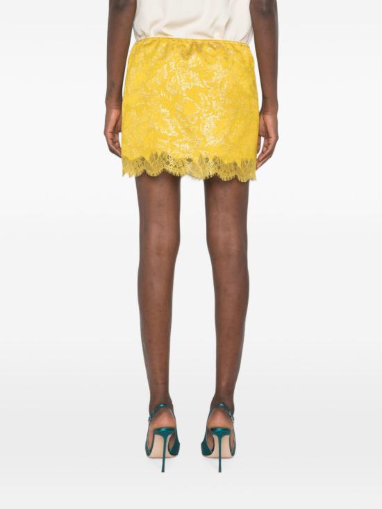26FW 생로랑 스커트 A003GZY4L147148 YELLOW - SAINT LAURENT