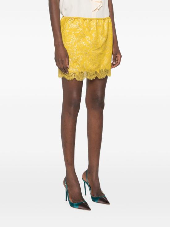 26FW 생로랑 스커트 A003GZY4L147148 YELLOW - SAINT LAURENT