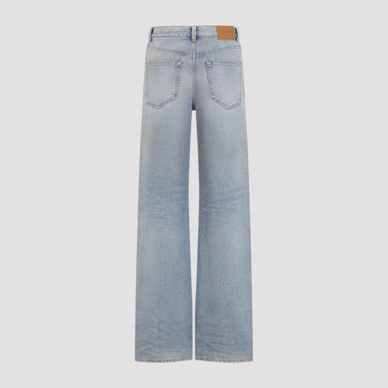 26FW 생로랑 스트레이트 팬츠 873662Y863O5059 NAVY - SAINT LAURENT