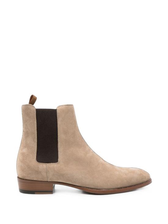26FW 생로랑 카푸치노 스웨이드 첼시 부츠 817860BT3009870 BEIGE