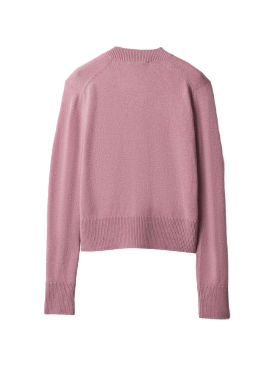 26FW 메종키츠네 베이비 폭스 램스울 피티드 가디건 PW00506KT1006P623 POWDER - MAISON KITSUNE