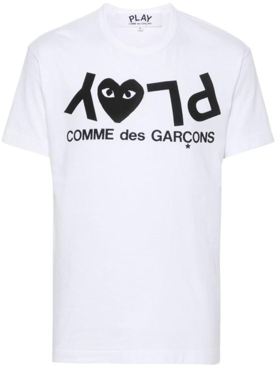26FW 꼼데가르송 반팔 티셔츠 AXT0681 WHITE