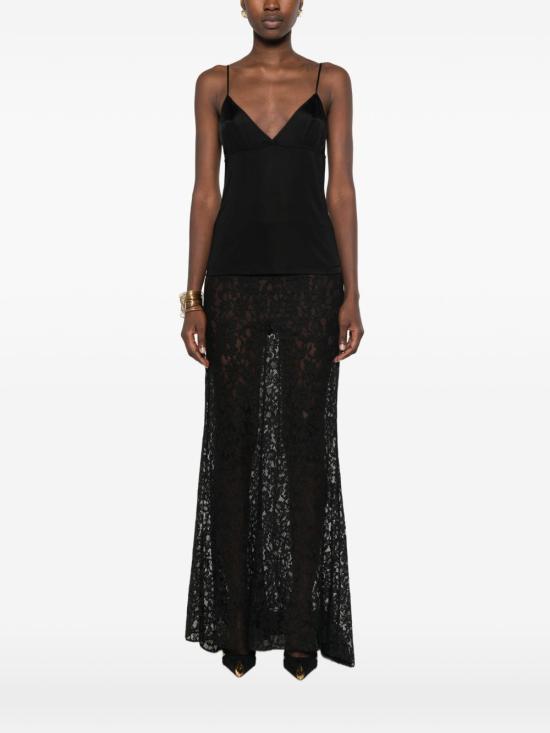 26FW 생로랑 반팔 티셔츠 876793Y38DS1000 BLACK - SAINT LAURENT