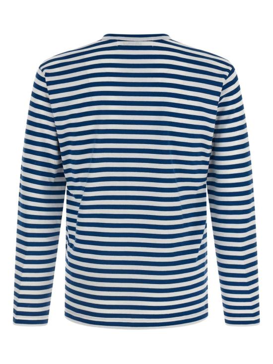 26FW 꼼데가르송 반팔 티셔츠 AXT1642 NAVY - COMME DES GARCONS