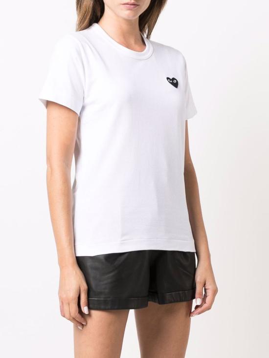 26FW 꼼데가르송 반팔 티셔츠 AXT120D2 WHITE - COMME DES GARCONS