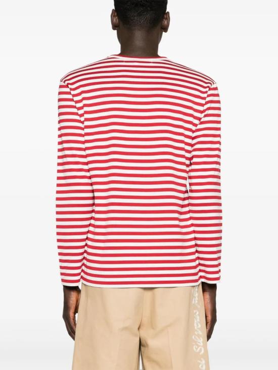 26FW 꼼데가르송 반팔 티셔츠 AXT164D4 RED - COMME DES GARCONS