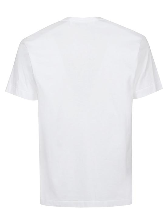 26FW 꼼데가르송 반팔 티셔츠 AXT0701 WHITE - COMME DES GARCONS
