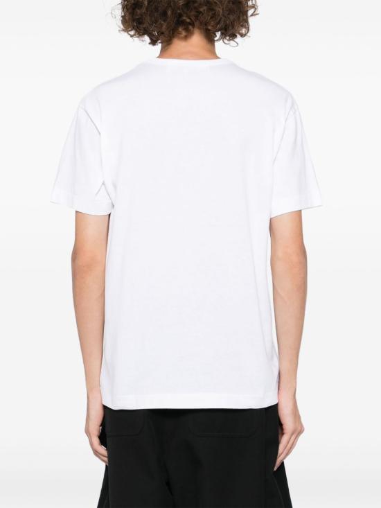 26FW 꼼데가르송 반팔 티셔츠 AXT348D1 WHITE - COMME DES GARCONS