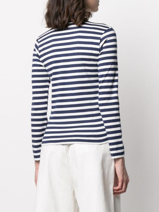 26FW 꼼데가르송 반팔 티셔츠 AXT010D1 NAVY - COMME DES GARCONS