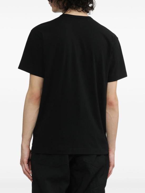 26FW 꼼데가르송 반팔 티셔츠 AXT112D1 BLACK - COMME DES GARCONS